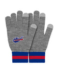 Buffalo Bills Gray Knit Texting Gloves