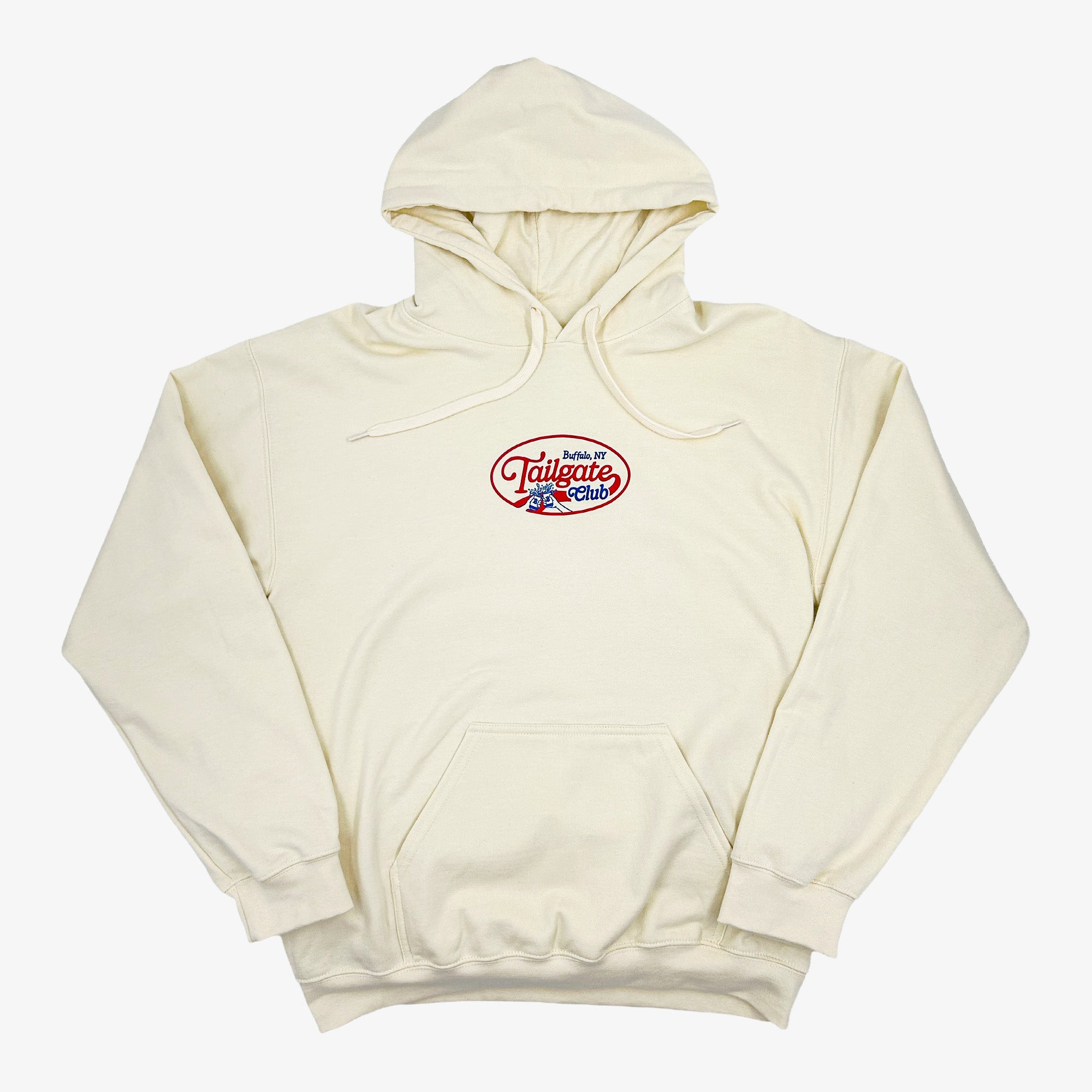 Tailgate Club "It's Always a Good Idea!" Cream Hoodie