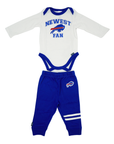 Infant Gerber Buffalo Bills 3-Piece Blue & White Outfit