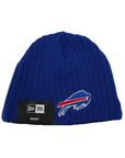 Infant New Era Buffalo Bills Blue Striped Knit Beanie