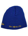 Infant New Era Buffalo Sabres Blue Striped Knit Beanie