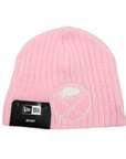Infant New Era Buffalo Sabres Pink Striped Knit Beanie