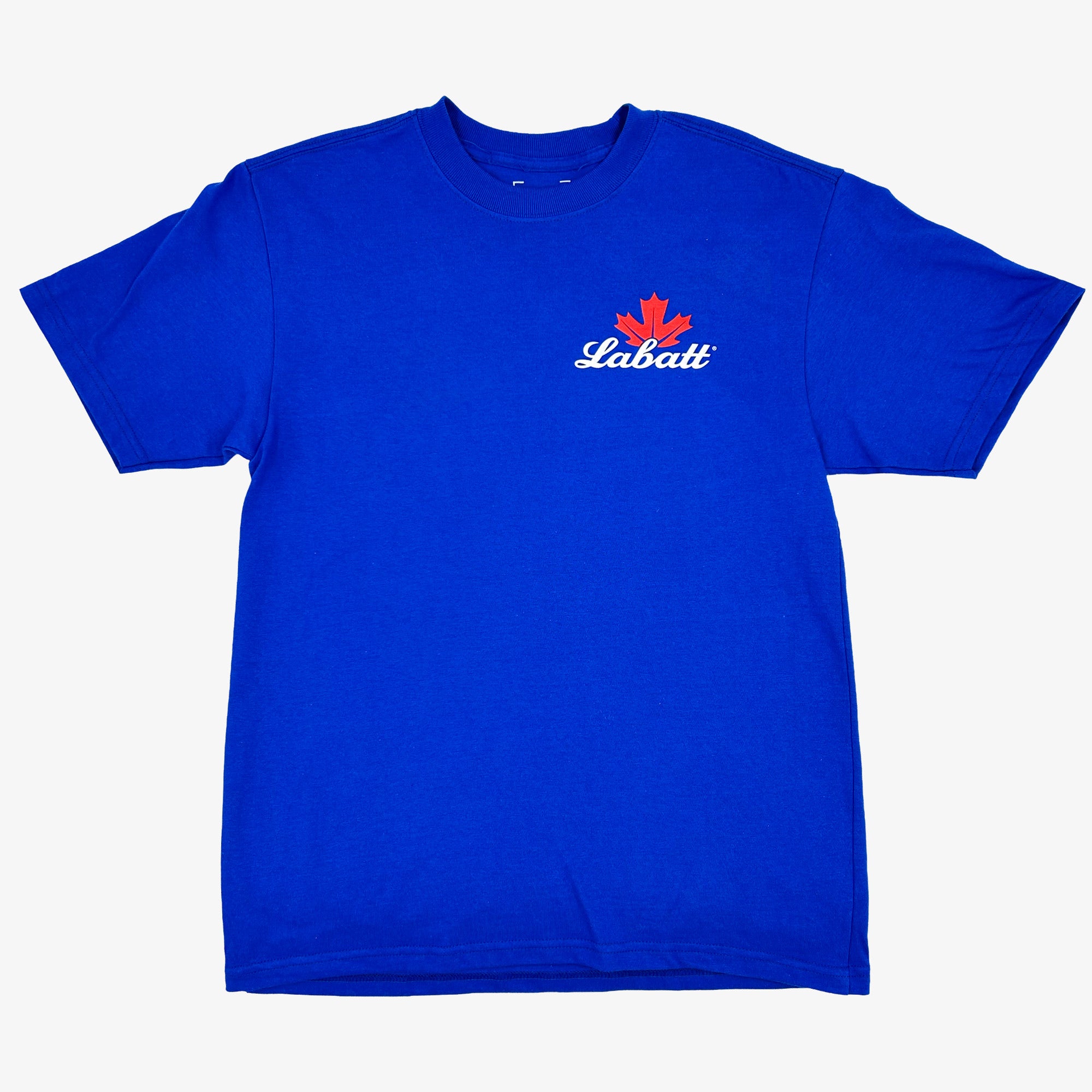 Labatt x BFLO Nobody Tailgates Like Us! Royal T-Shirt