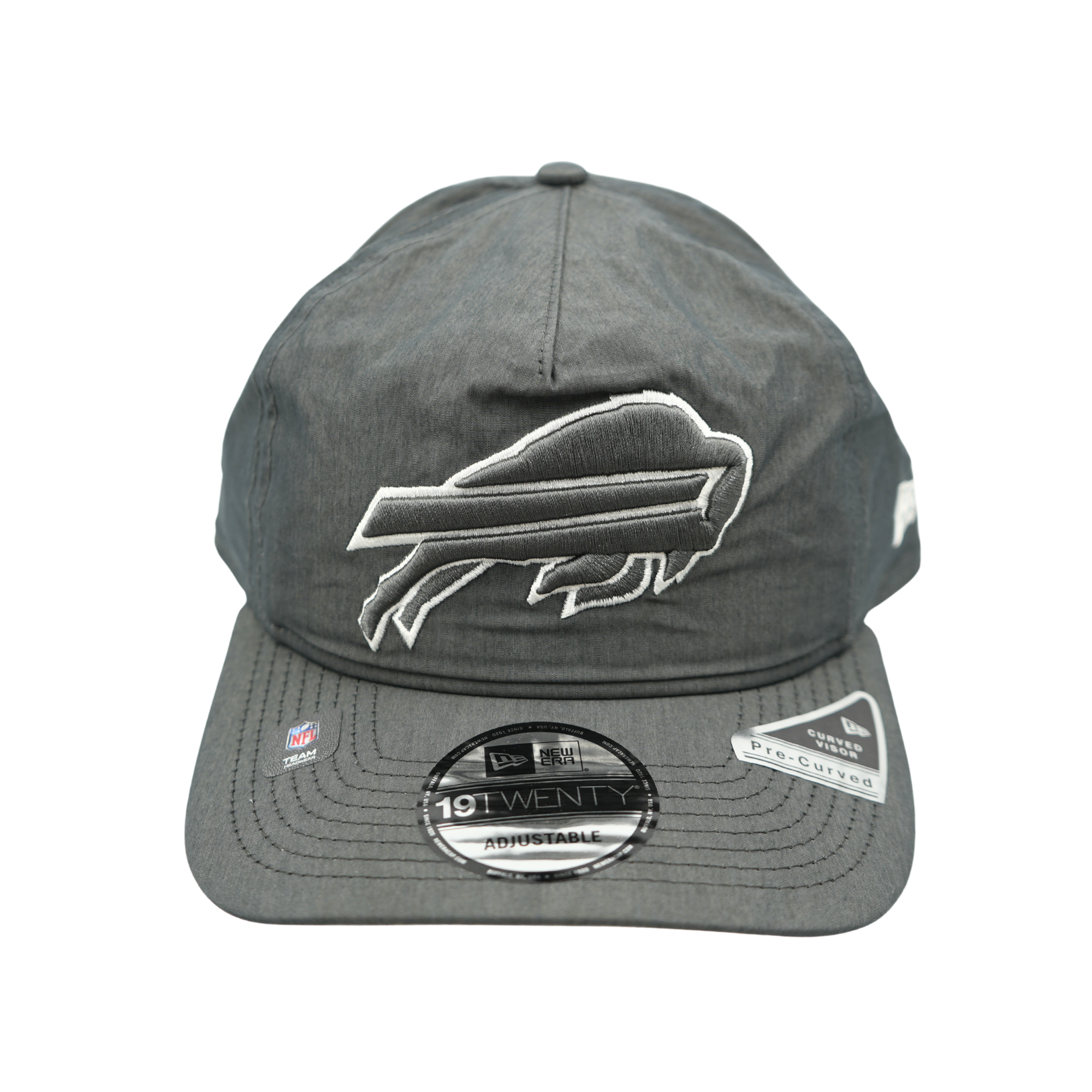 New Era 19TWENTY Buffalo Bills Logo Dark Gray Adjustable Hat