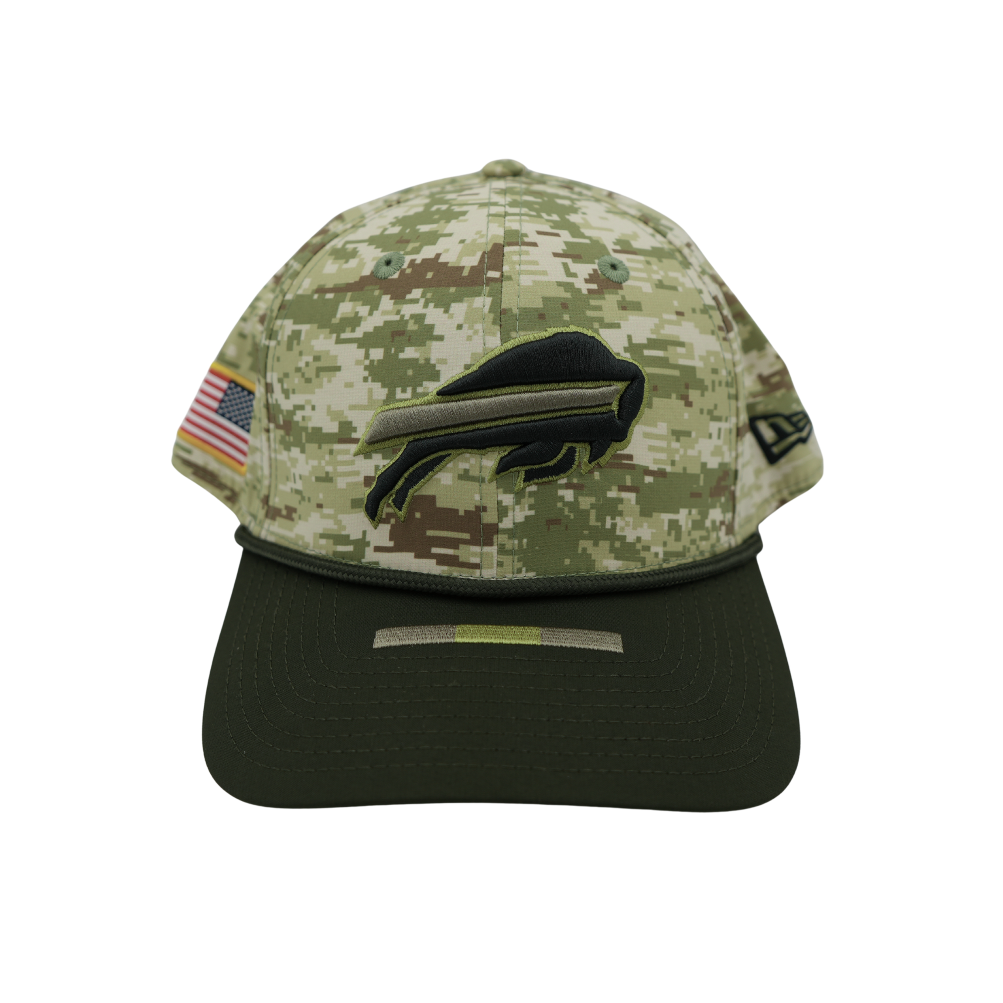 New Era 39THIRTY Buffalo Bills 2025 Salute to Service Camo Stretch-Fit
