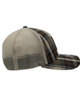 New Era 9FORTY Buffalo Bills Rustic Brown & Pale Blue Plaid M-Crown Snapback
