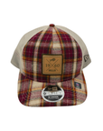 New Era 9FORTY Buffalo Bills Rustic Red, Green, & Yellow Plaid M-Crown Snapback