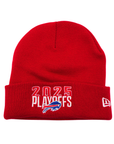 New Era Buffalo Bills 2025 Playoffs Red Knit Beanie
