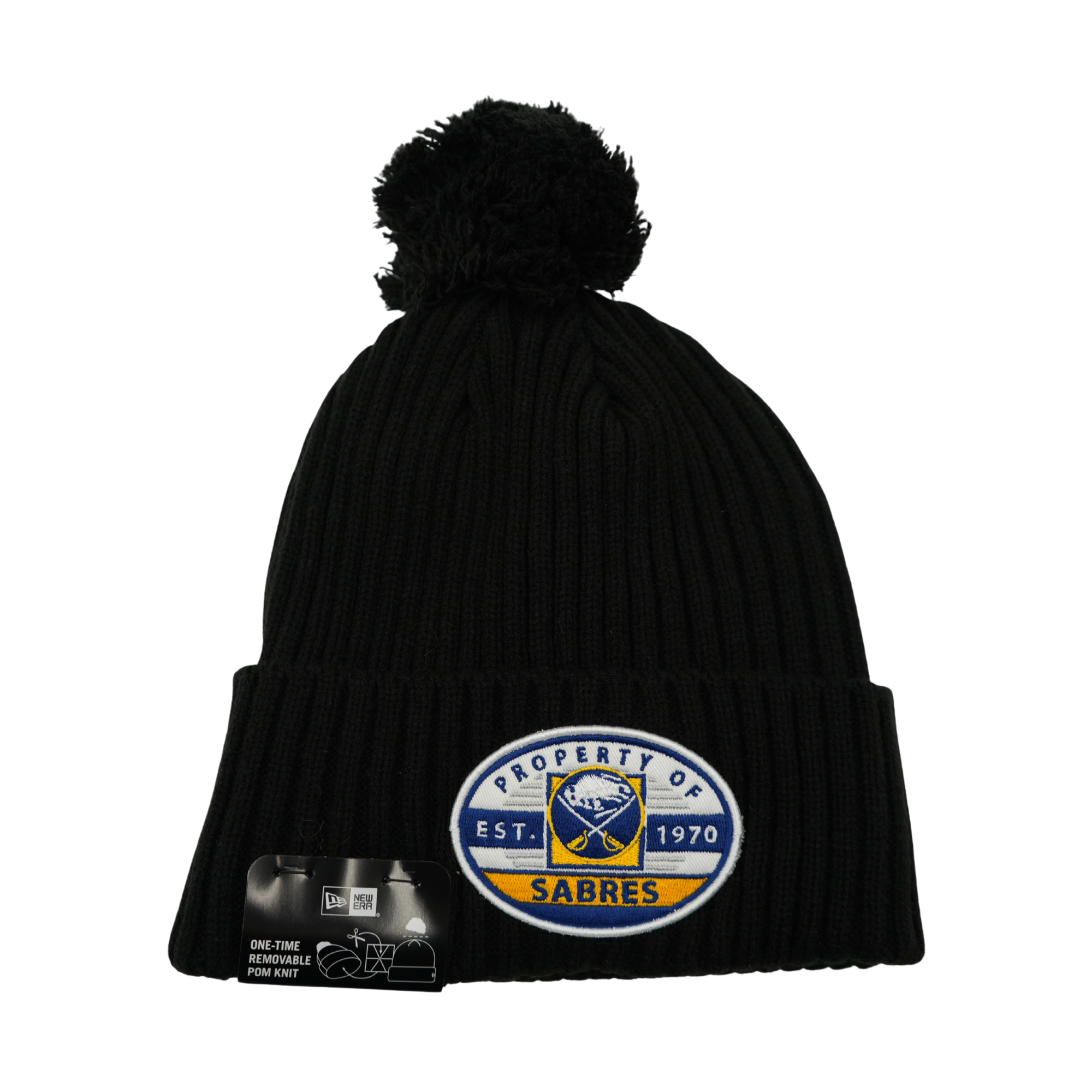 New Era Buffalo Sabres Property of Knit Pom