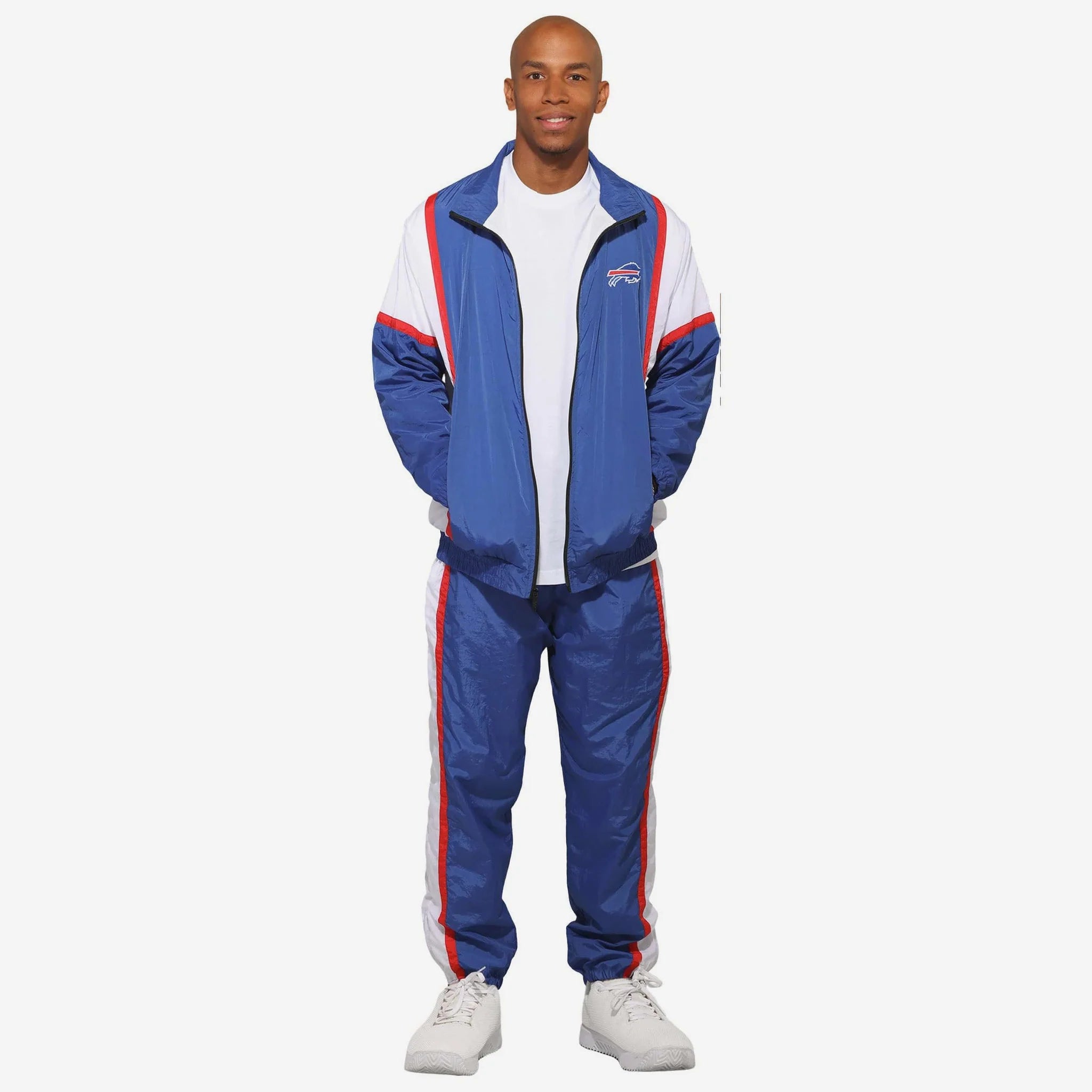 Buffalo Bills Red, White, & Blue Stripe Jacket | The BFLO Store