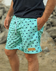 Seafoam BFLO Men's Swim Trunks