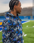 Buffalo Bills Midnight Palm Tree Lightweight Hoodie