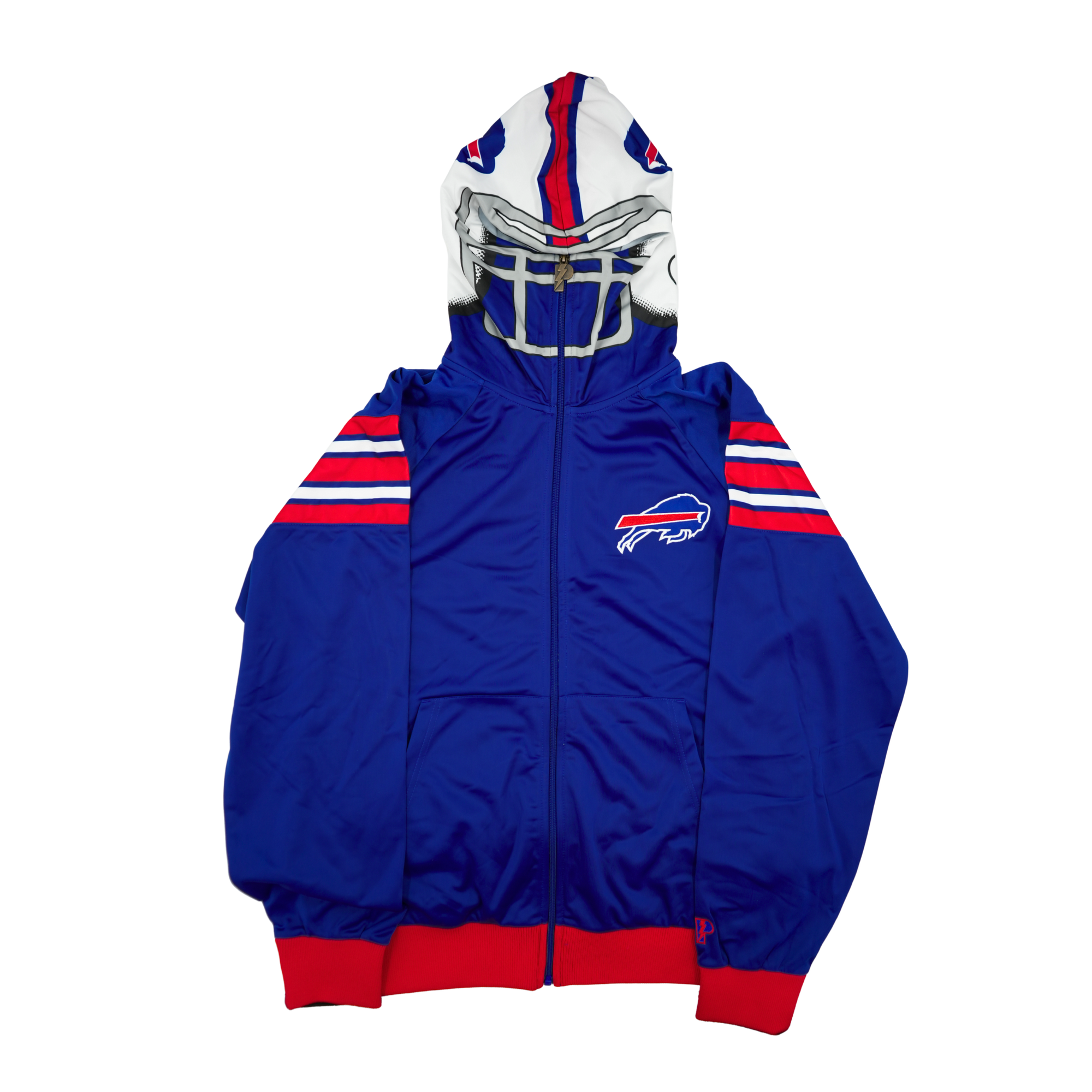Pro Player Buffalo Bills Helmet Hood Full Zip Jacket | The BFLO Store Pro Player Buffalo Bills Helmet Hood Full Zip Jacket | The BFLO Store