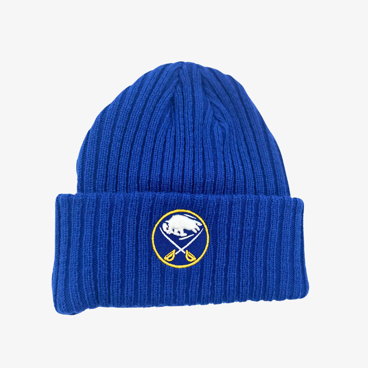 '47 Brand Buffalo Sabres Royal Double-Sided Cuffed Knit Hat