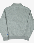 New Era Buffalo Bills Heather Gray Vintage Logo Quarter-Zip Pullover