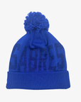 New Era Women's Buffalo Sabres Royal Blue Shimmer Pom Knit Hat