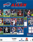 Josh Allen Buffalo Bills 2027 12" x 12" Wall Calendar