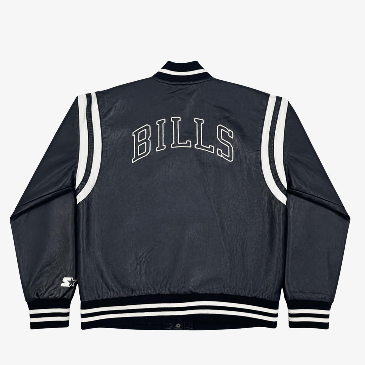 Buffalo Bills Black Starter Varsity Jacket