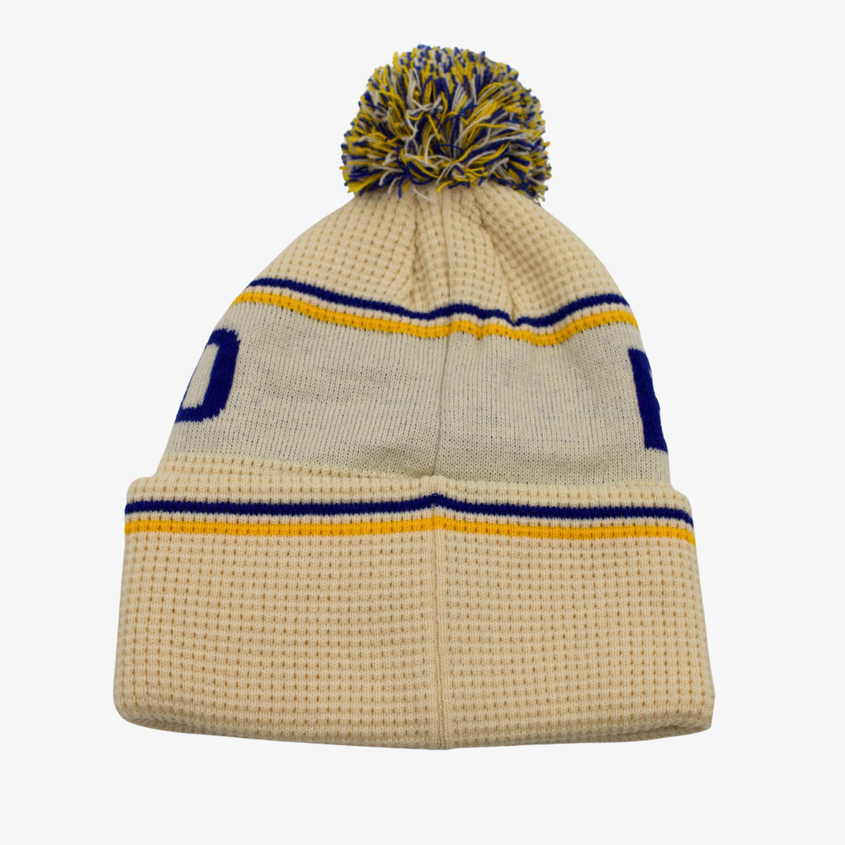 '47 Brand Buffalo Sabres Cream Buffalo Pom Knit Hat