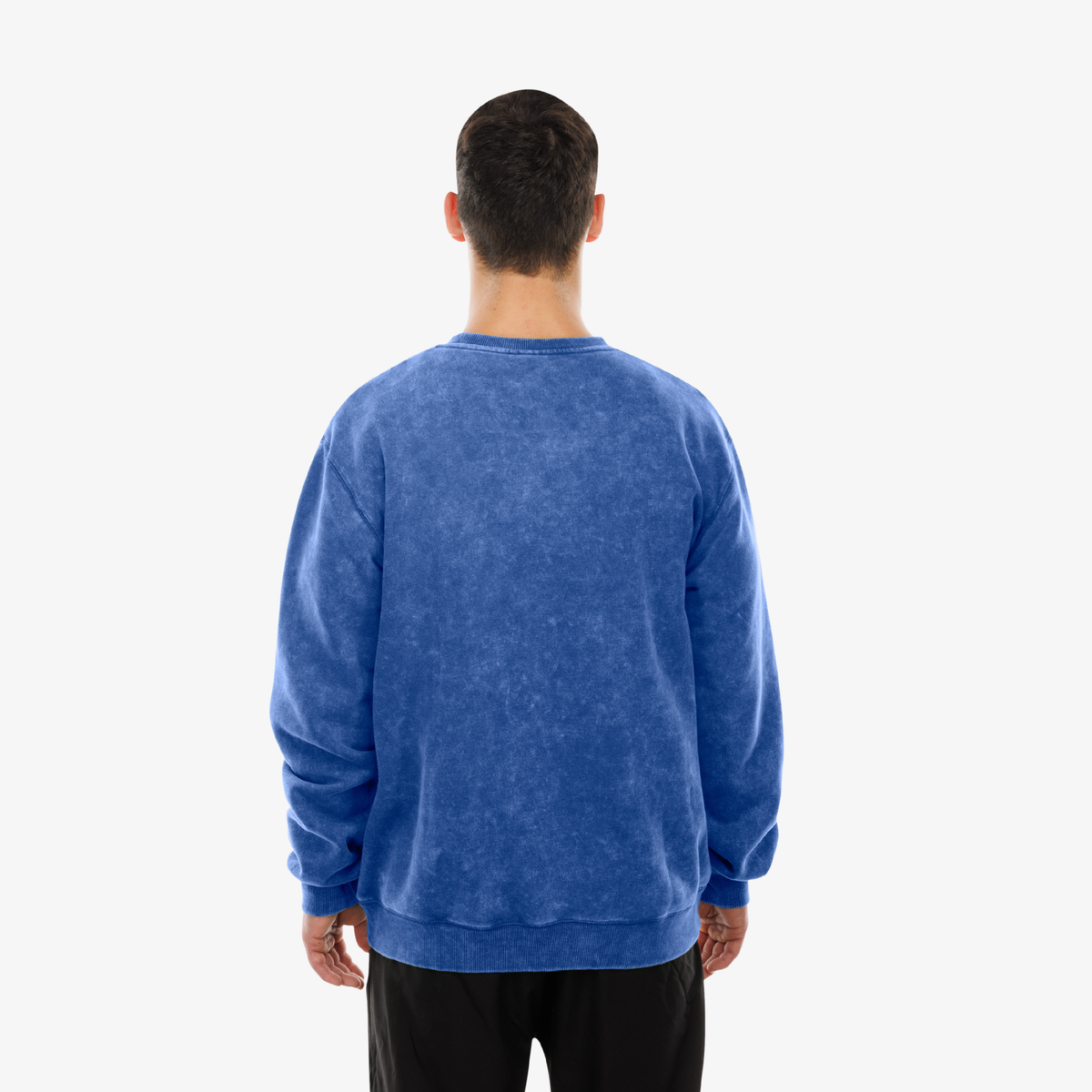 New Era Buffalo Bills Royal Wash Heritage Crewneck