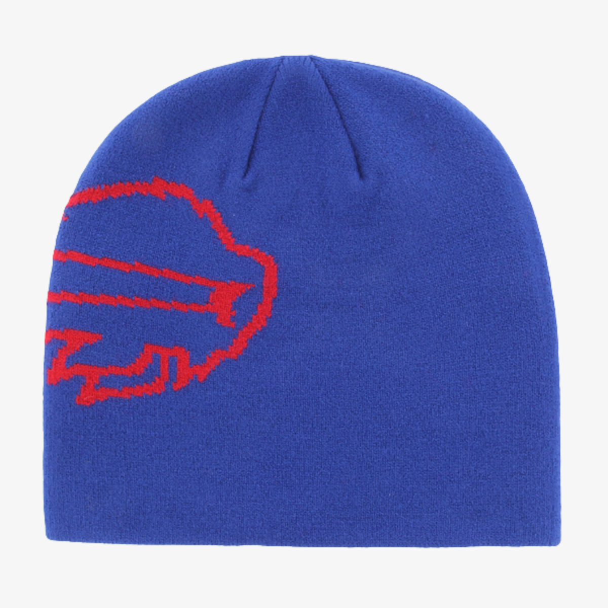 '47 Brand Buffalo Bills Royal Blue Oversized Logo Knit Beanie