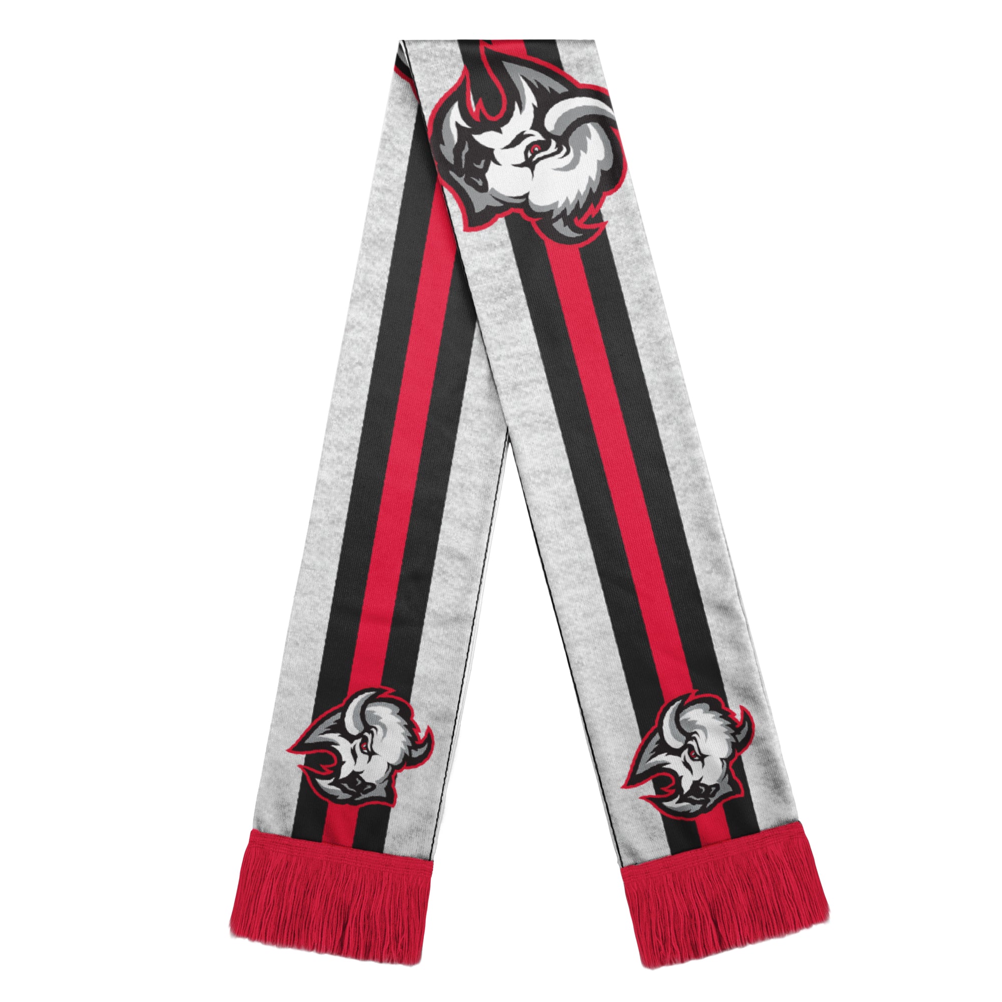 Buffalo Sabres Black &amp; Red Winter Scarf