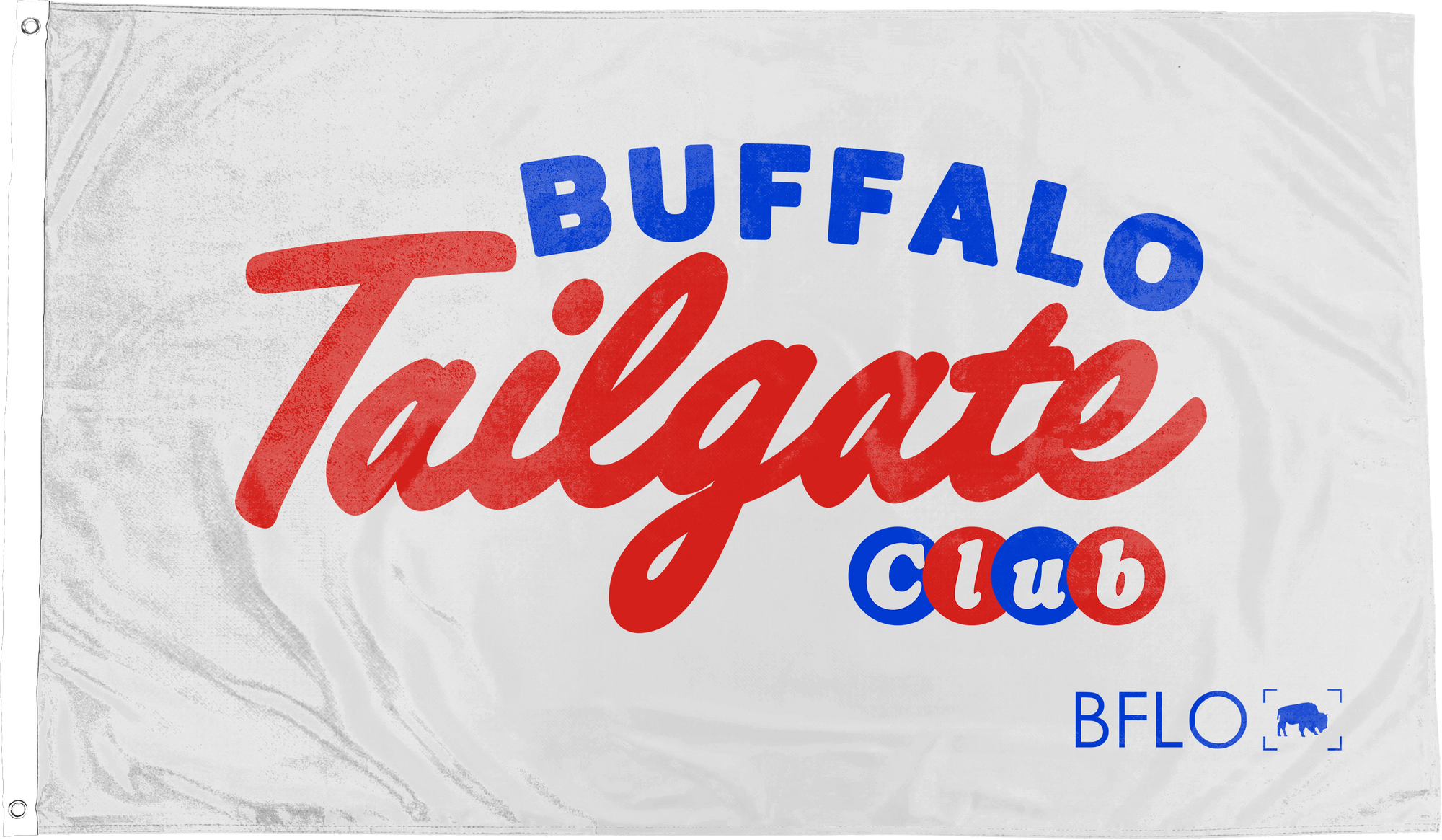 Buffalo Tailgate Club White House Flag