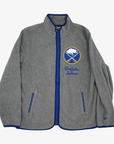 Women's New Era Buffalo Sabres Gray Full Zip Jacket