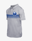 New Era Buffalo Sabres Gray Performance Polo
