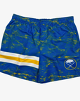 Buffalo Sabres Royal & Gold With Primary Logo Swim Trunks