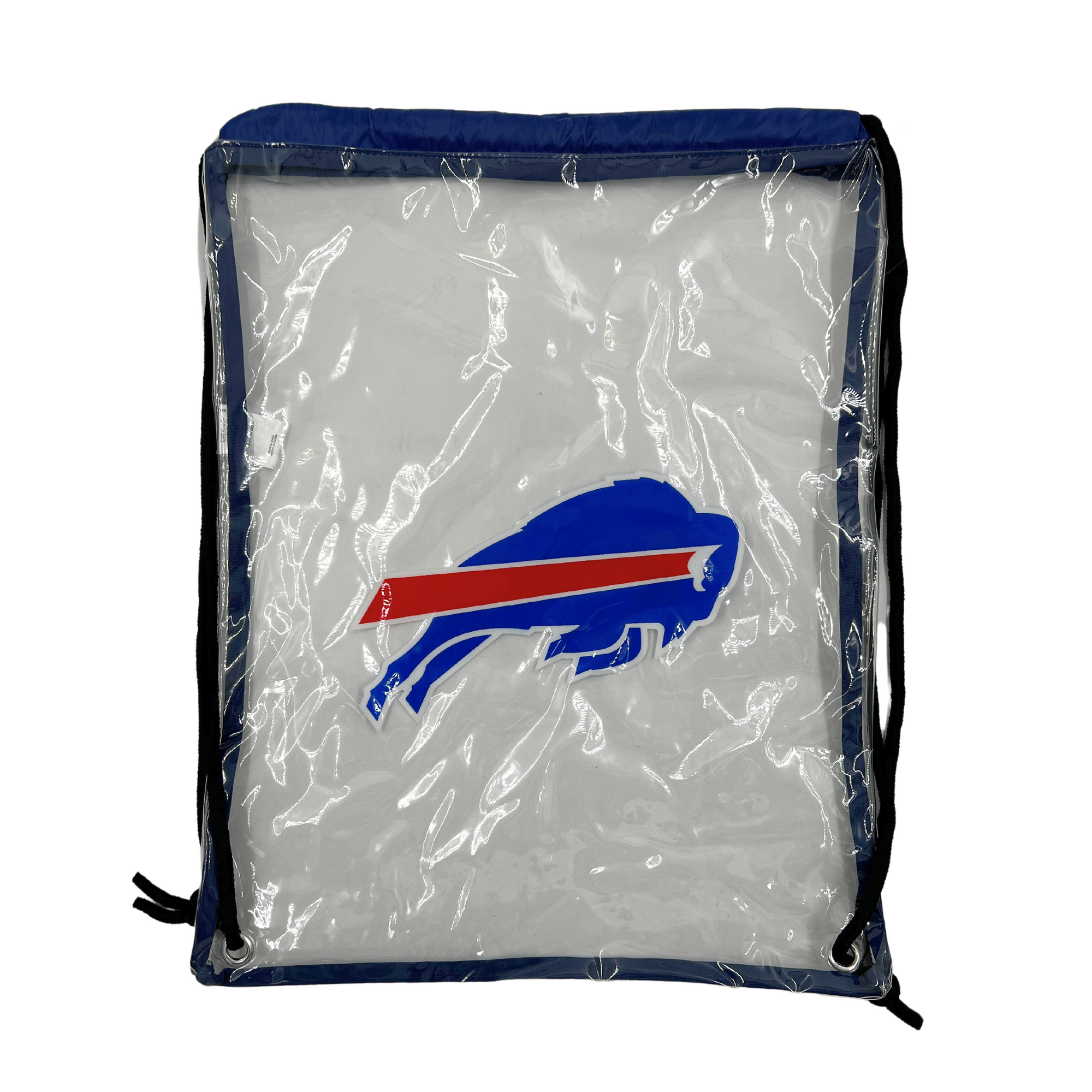 Buffalo Bills Big Logo Clear Drawstring Bag