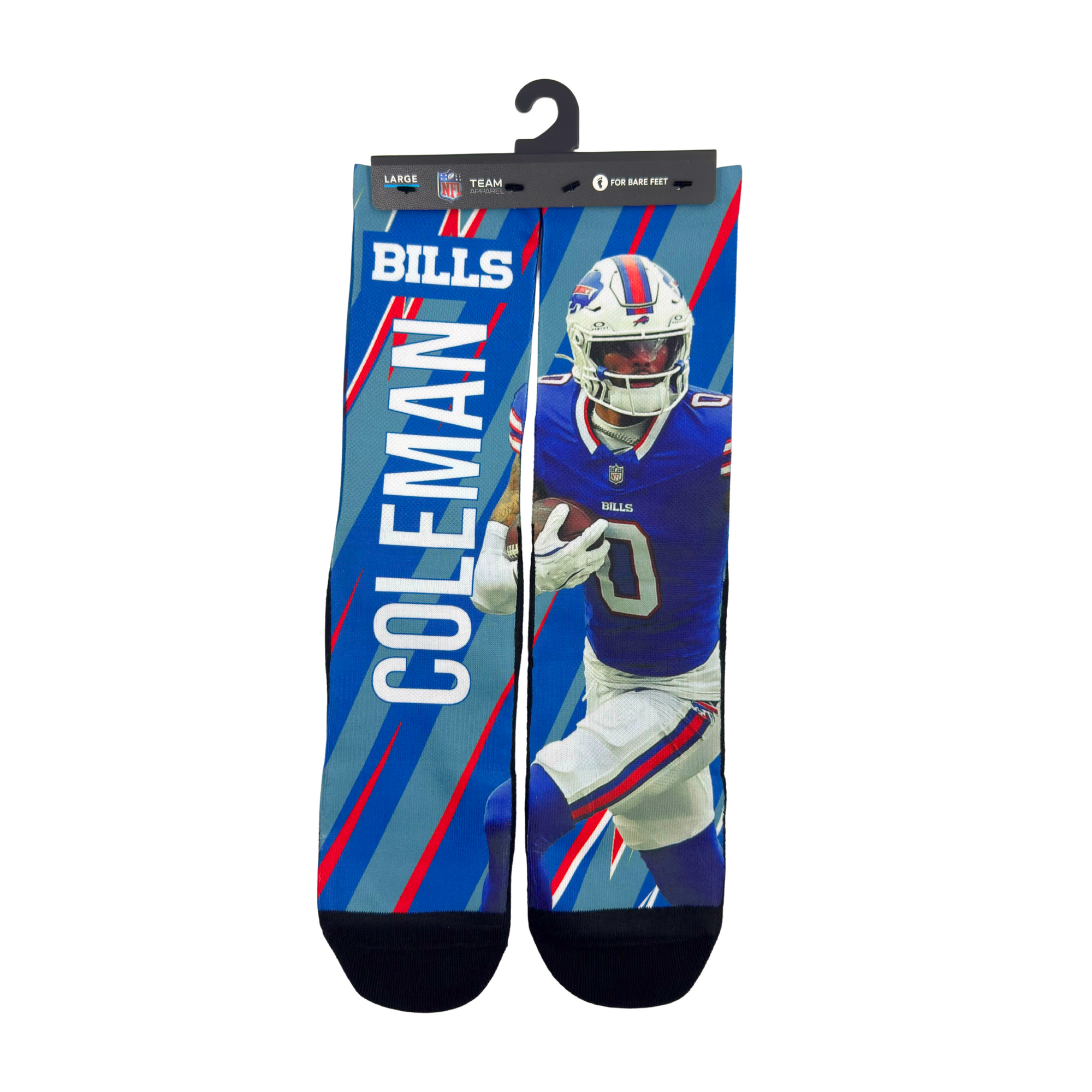 Keon Coleman Barefoot Socks