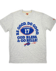 Homage Josh Allen MVP Speech Quote Ash T-Shirt