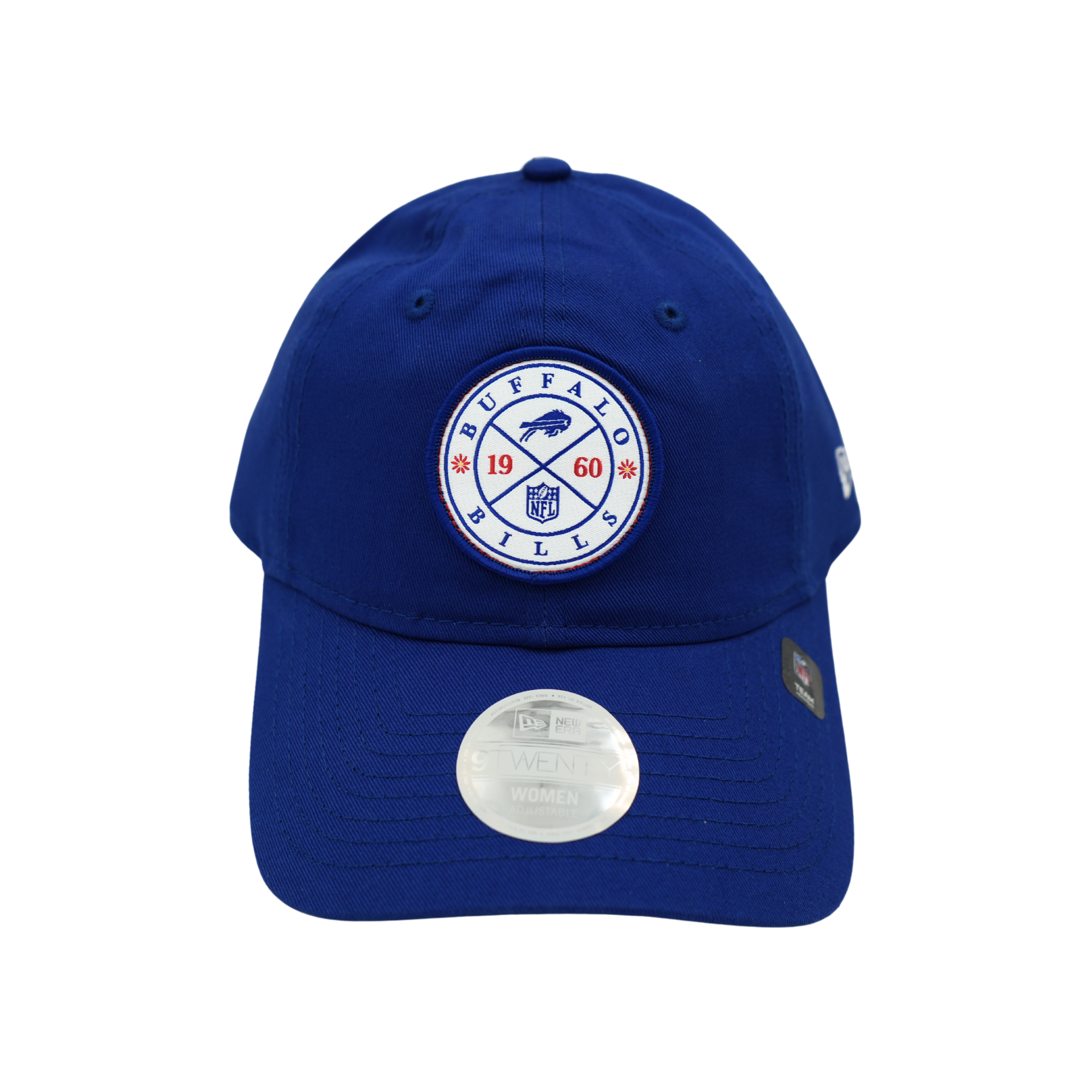 Women's New Era 9TWENTY Buffalo Bills Blue Bloom Adjustable Hat