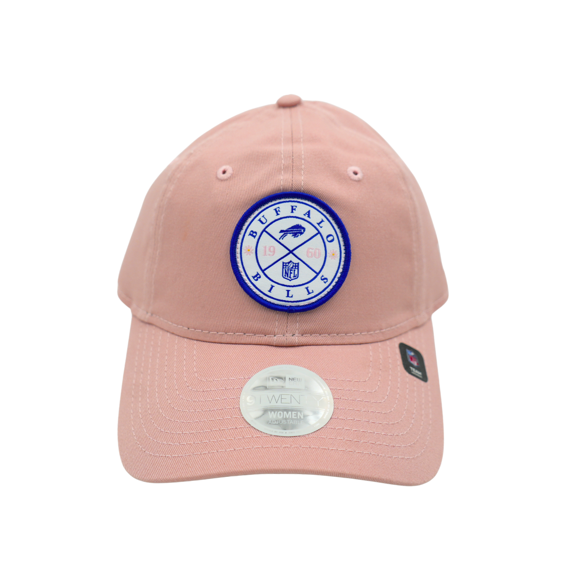 Women's New Era 9TWENTY Buffalo Bills Pink Bloom Adjustable Hat