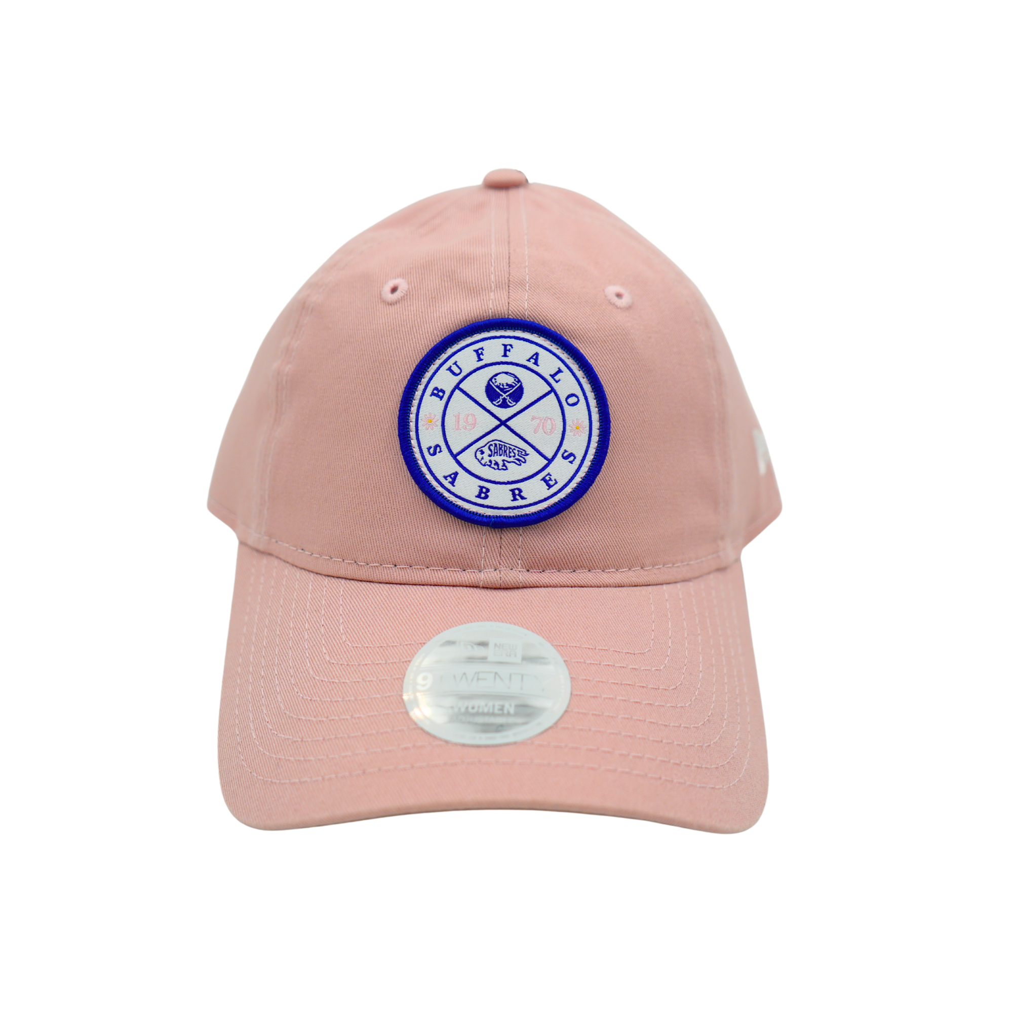 Women's New Era 9TWENTY Buffalo Sabres Pink Bloom Adjustable Hat