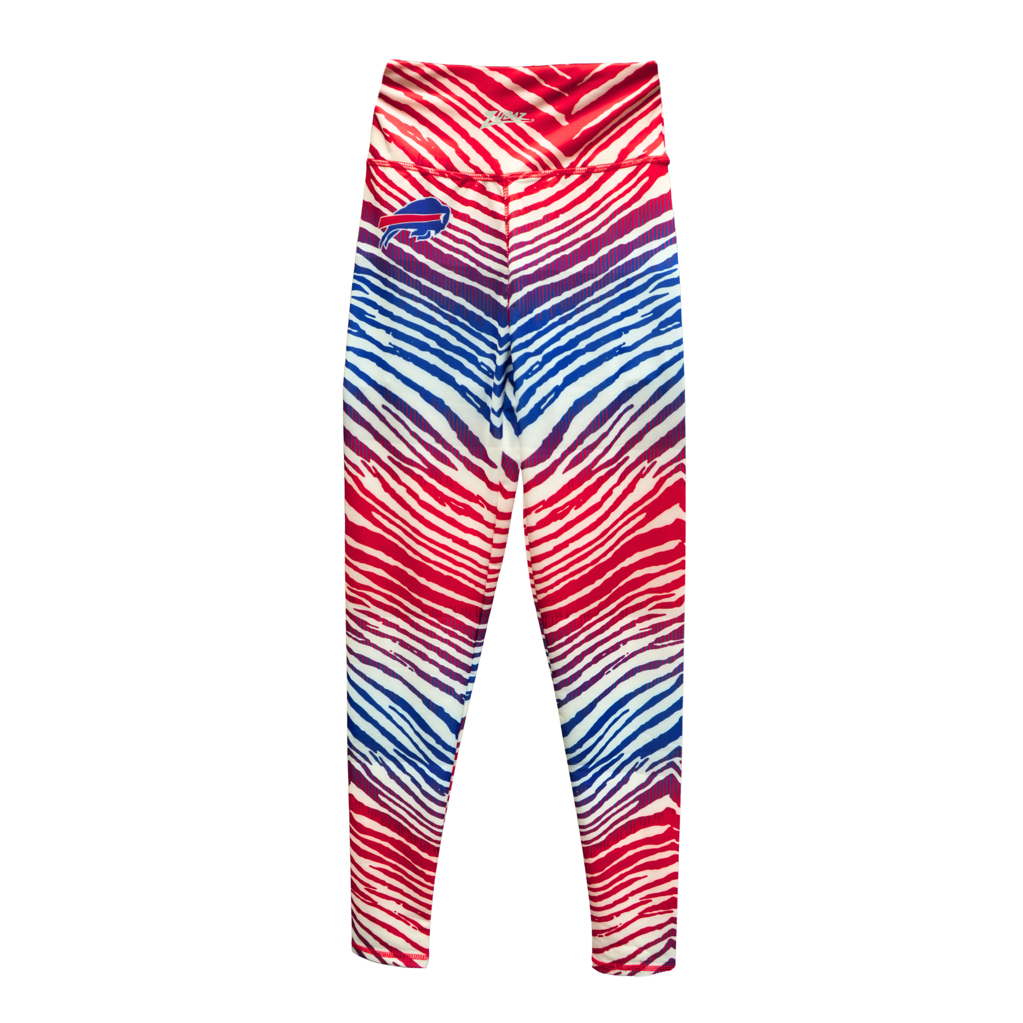 Women's Zubaz Buffalo Bills White Ombre Leggings