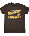 Wyoming Cowboys Espresso Short Sleeve Shirt