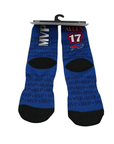 Youth Buffalo Bills Josh Allen 17 MVP For Bare Feet Socks