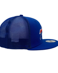 Youth New Era 9FIFTY Buffalo Bills Logo Royal Blue Trucker Hat