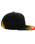 Youth New Era 9FIFTY Buffalo Sabres Alternate Logo Flame Snapback
