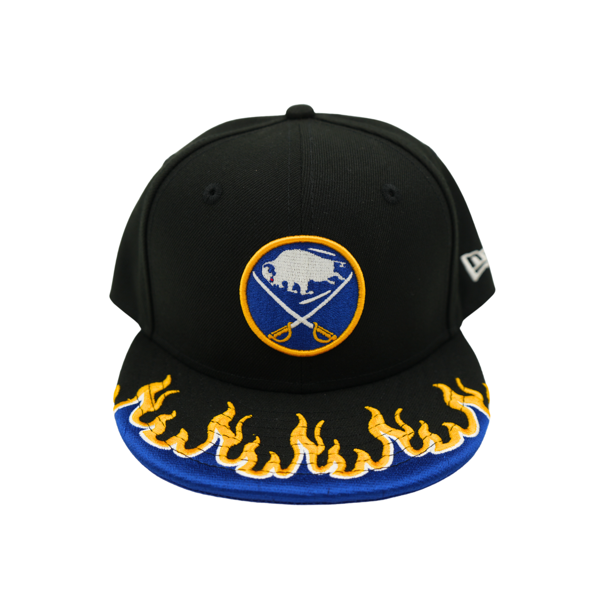 Youth New Era 9FIFTY Buffalo Sabres Blue Flame Snapback
