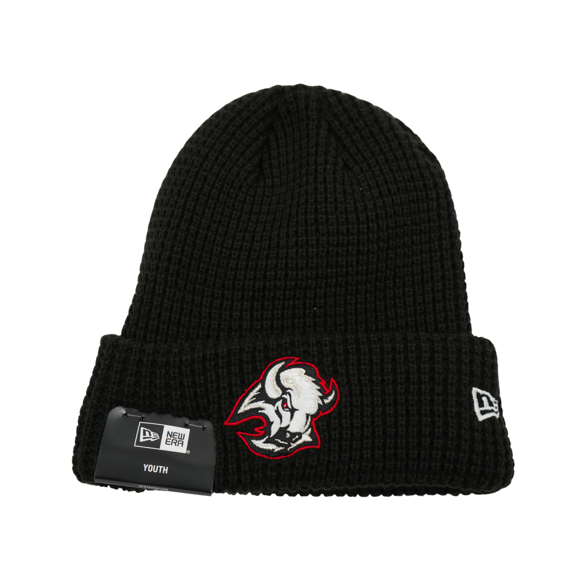 Youth New Era Buffalo Sabres Alternate Logo Knit Beanie