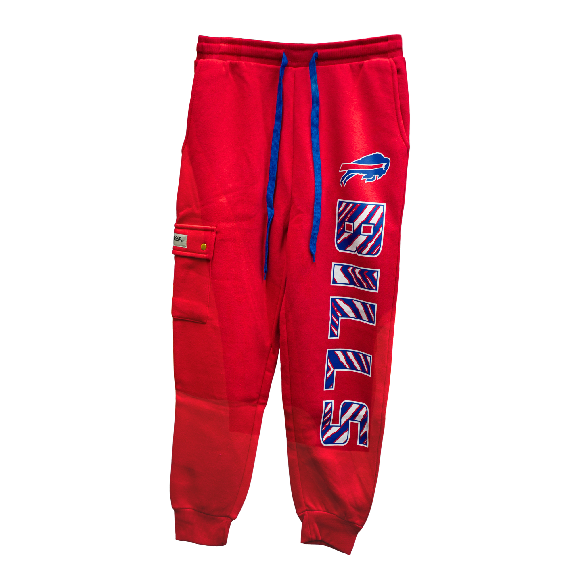 Zubaz Buffalo Bills Red 90s Team Cargo Joggers