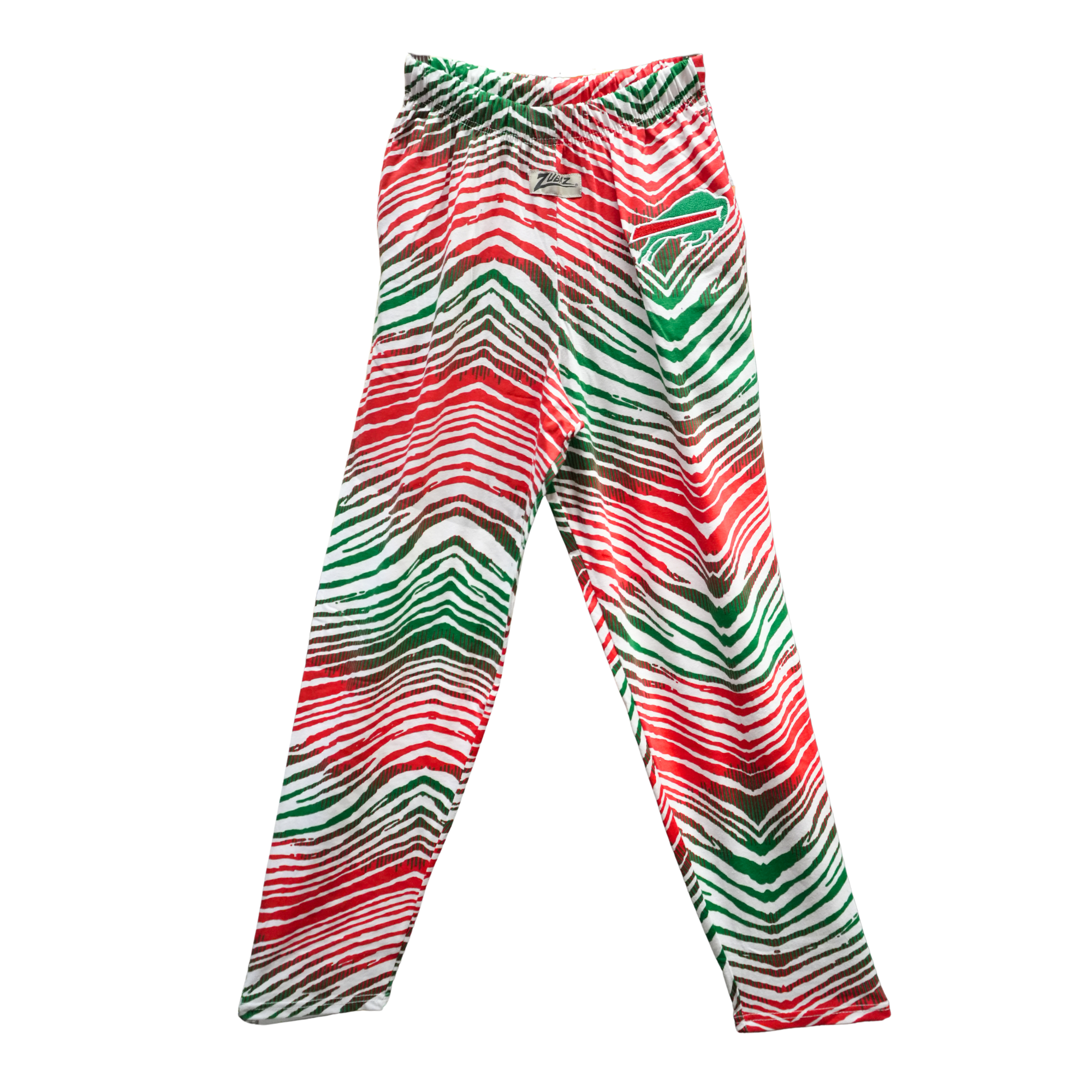 Zubaz Buffalo Bills Red & Green Pants