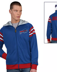 Pro Player Buffalo Bills Helmet Hood Full Zip Jacket