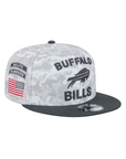 Youth New Era 9FIFTY Bills 2024 Salute To Service Snapback