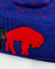 Youth Buffalo Bills Standing Buffalo Knit Hat