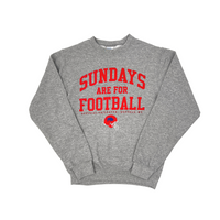 Unisex Sundays Are For Football Blue Crewneck