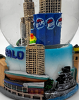 Buffalo Skyline Snow Globe